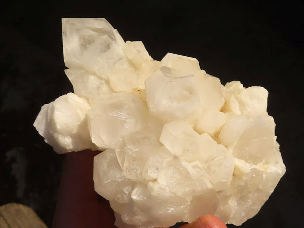 Natural Lovely Quartz Crystal Clusters  x 3 From Madagascar