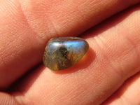 Polished Mini Craft Labradorite Tumble Stones - Sold per 500 g - From Tulear, Madagascar