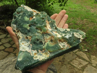 Natural Rough Mtorolite / Chrome Chrysoprase Specimens  x 3 From Zimbabwe - TopRock