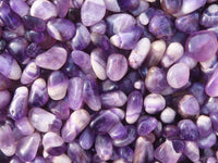 Polished Mini Craft Amethyst Tumble Stones - Sold per 500 g - From Zambia