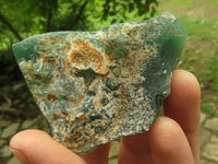 Natural Rough Mtorolite / Chrome Chrysoprase Specimens  x 3 From Zimbabwe - TopRock