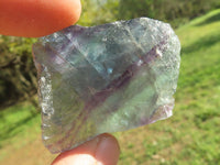 Natural Cobbed & Stone Sealed Watermelon Fluorite Pieces x 35 From Uis, Namibia - TopRock