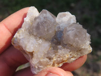 Natural Smokey Spirit Quartz Clusters x 19 From Southern Africa - TopRock