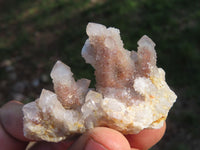 Natural Smokey Spirit Quartz Clusters x 19 From Southern Africa - TopRock