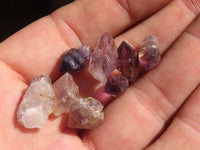 Natural Mini Window Amethyst Crystals  x 0.9 Kg Lot From Chiredzi, Zimbabwe - Toprock Gemstones and Minerals 