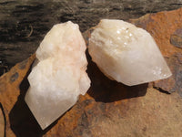 Natural Highly Selected Pineapple Candle Quartz Crystals  x 13 From Antsirabe, Madagascar - Toprock Gemstones and Minerals 