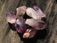 Natural Mini Window Amethyst Crystals  x 0.9 Kg Lot From Chiredzi, Zimbabwe - Toprock Gemstones and Minerals 