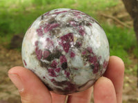 Polished Rubellite Pink Tourmaline Spheres  x 6 From Madagascar - TopRock