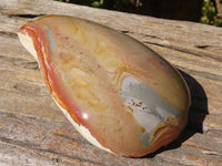 Polished Polychrome Jasper Domed Pieces  x 3 From Madagascar