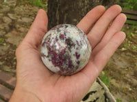 Polished Rubellite Pink Tourmaline Spheres  x 6 From Madagascar - TopRock