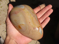 Polished Polychrome Jasper Domed Pieces  x 3 From Madagascar