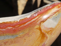 Polished Polychrome Jasper Domed Pieces  x 3 From Madagascar