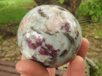 Polished Rubellite Pink Tourmaline Spheres  x 6 From Madagascar - TopRock