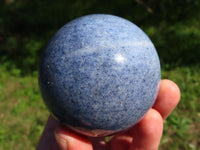 Polished Lazulite Spheres x 6 From Madagascar - TopRock