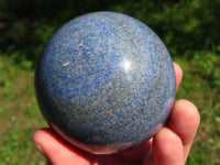 Polished Lazulite Spheres x 6 From Madagascar - TopRock