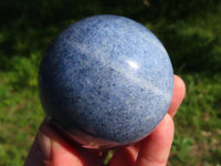 Polished Lazulite Spheres x 6 From Madagascar - TopRock