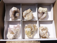 Natural Spirit Quartz Clusters  x 6 From Boekenhouthoek, South Africa - TopRock