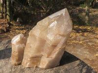 Natural Large Quartz Crystals With Polished Points  x 3 From Angola - TopRock