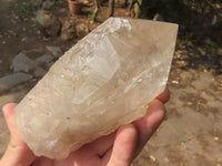 Natural Large Quartz Crystals With Polished Points  x 3 From Angola - TopRock