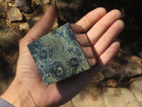 Polished Stromatolite / Kambamba Jasper Cubes (Corners Cut To Stand) x 4 From Mahajanga, Madagascar - TopRock