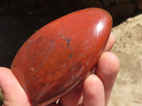 Polished Stunning Red Flame Jasper Standing Free Forms  x 6 From Madagascar - TopRock