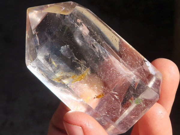 Polished Clear Quartz Crystal Points  x 6 From Madagascar