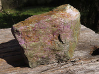 Natural Purple Stichtite With Green Serpentine Specimens  x 4 From Barberton, South Africa - TopRock