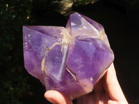 Natural Rare Triple Point Amethyst Crystals  x 2 From Madagascar - TopRock