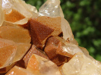 Natural Golden Limonite / Lemonite Quartz Clusters  x 12 From Zambia - Toprock Gemstones and Minerals 