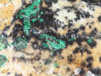 Natural Drusy Coated Chrysocolla & Malachite Dolomite Specimen x 1 From Likasi, Congo