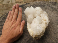 Natural Large Pineapple Candle Quartz Cluster  x 1 From Madagascar - TopRock