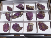 Natural Highly Selected Purpurite Cobbed Specimens  x 12 From Erongo, Namibia - TopRock