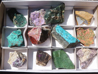 Natural Mixed Selection Of Rough Specimens  x 12 From Southern Africa - Toprock Gemstones and Minerals 