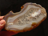 Polished Highly Selected Agate Slices With Stunning Patterns  x 6 From Madagascar