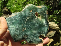 Polished Emerald Mtorolite / Chrome Chrysoprase Plates  x 4 From Zimbabwe - TopRock