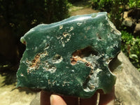 Polished Emerald Mtorolite / Chrome Chrysoprase Plates  x 4 From Zimbabwe - TopRock