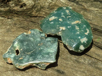 Polished Emerald Mtorolite / Chrome Chrysoprase Plates  x 4 From Zimbabwe - TopRock