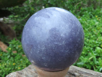 Polished Lepidolite Spheres With Lithium Mica x 3 From Zimbabwe - TopRock