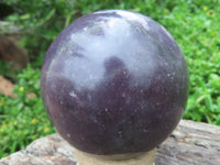 Polished Lepidolite Spheres With Lithium Mica x 3 From Zimbabwe - TopRock