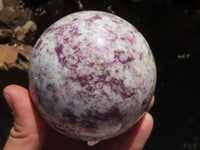 Polished Rubellite Pink Tourmaline Spheres  x 2 From Madagascar - TopRock