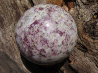 Polished Rubellite Pink Tourmaline Spheres  x 2 From Madagascar - TopRock