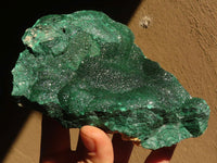 Natural Chatoyant Crystalline Malachite Specimens  x 2 From Kasompe, Congo - Toprock Gemstones and Minerals 