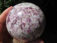 Polished Rubellite Pink Tourmaline Spheres  x 2 From Madagascar - TopRock