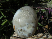 Polished Dendritic Agate Standing Free Forms x 2 From Madagascar - TopRock