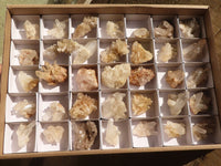 Natural Small Clear Quartz Clusters  x 35 From Madagascar