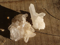 Natural Small Clear Quartz Clusters  x 35 From Madagascar