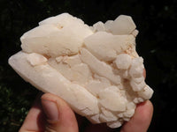 Natural Selected Candle Quartz Clusters  x 12 From Madagascar - TopRock