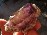 Natural Extra Large Window Amethyst Crystals  x 6 From Chiredzi, Zimbabwe