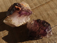 Natural Extra Large Window Amethyst Crystals  x 6 From Chiredzi, Zimbabwe