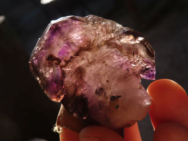 Natural Extra Large Window Amethyst Crystals  x 6 From Chiredzi, Zimbabwe